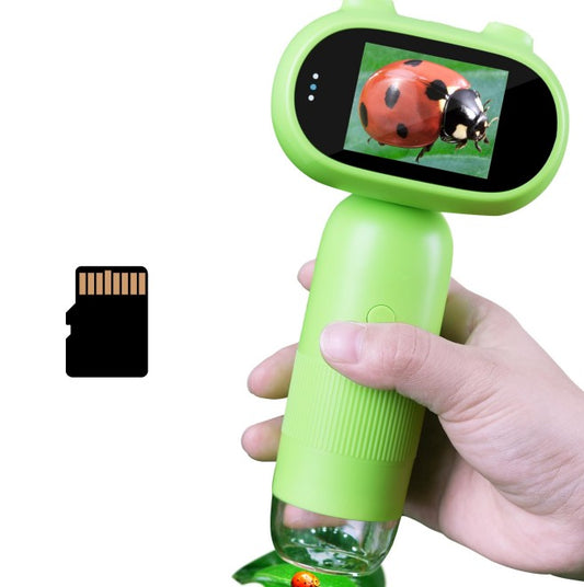 Handheld Microscope for Kids, Pocket Miniscope Educational Science Toy